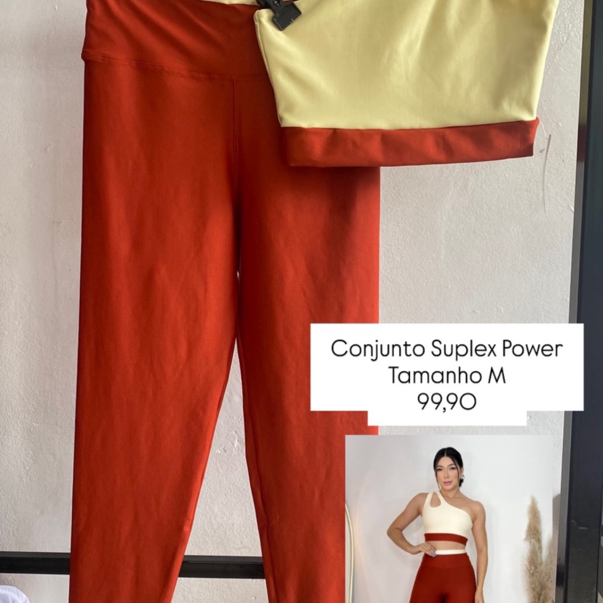 Conjunto Top + Calça Suplex Power 