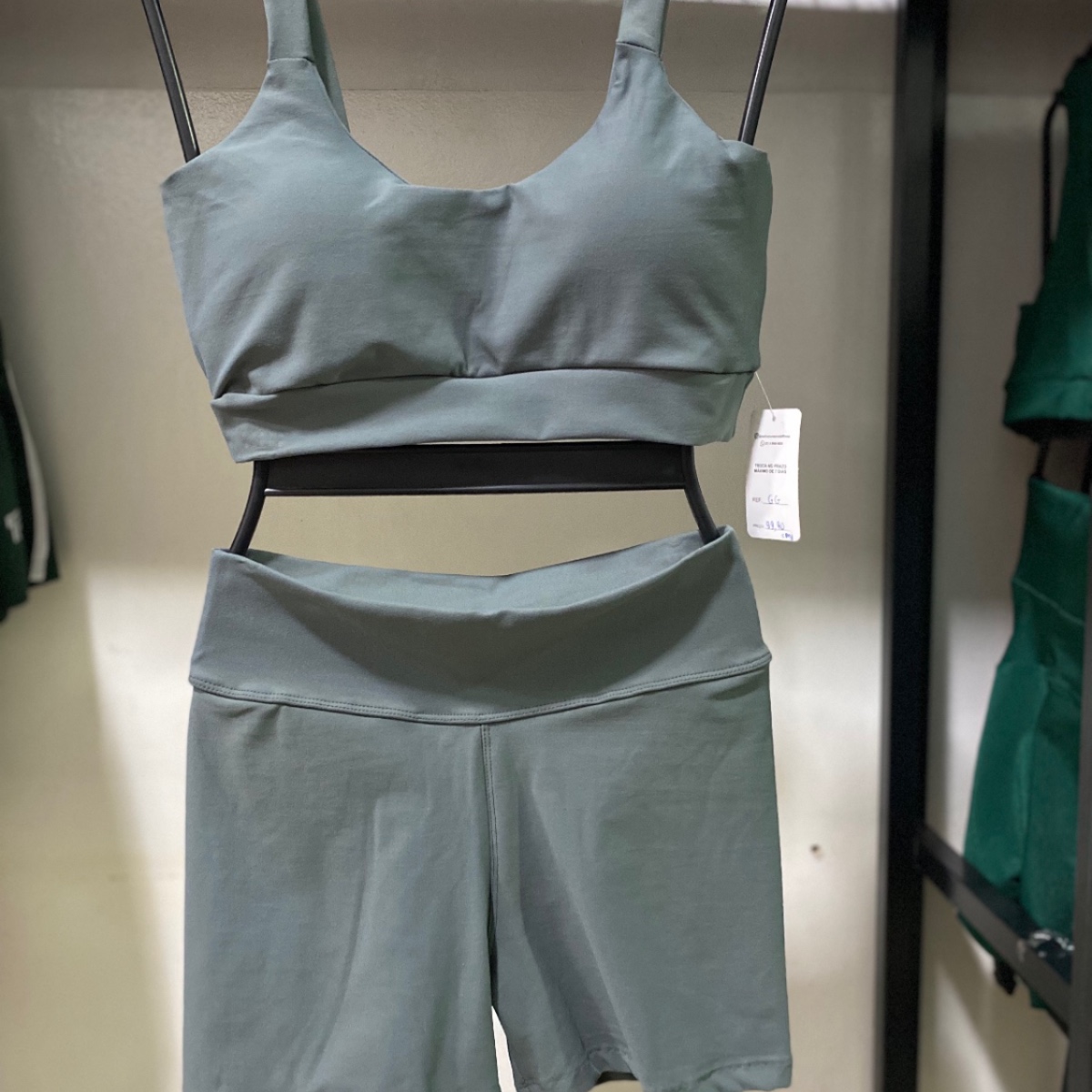 Conjunto Top + Short Poliamida