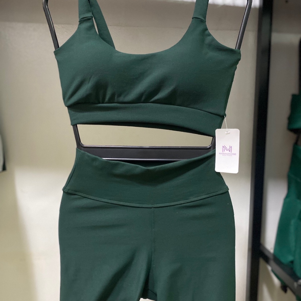 Conjunto Top + Short Poliamida