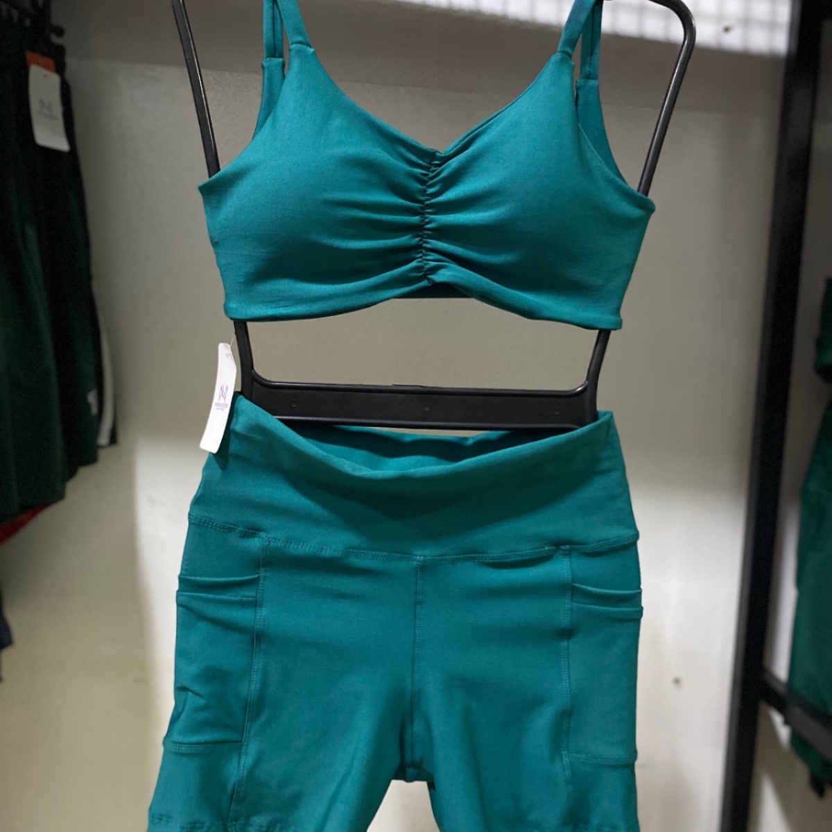 Conjunto Top + Short c/ Bolsos Suplex Power